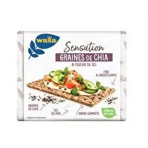 Wasa, Tartines croustillantes sensation chia et fleur de sel