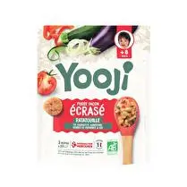 Yooji, Purée façon écrasé ratatouille