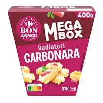 Carrefour, Mega box radiatori