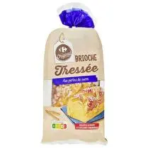 Carrefour, Brioche tressée au sucre