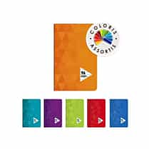 Carrefour, Carnet piqure 9x14 cm 96 pages petits carreaux