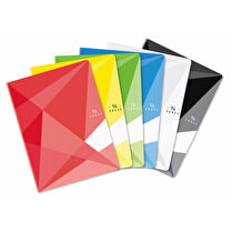Carrefour, Cahier Séyès 24 x32 cm 96 pages couleur aléatoire