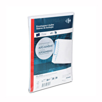 Carrefour, Enveloppes à bulles fermeture auto-adhésive 18 x 27 cm  x5