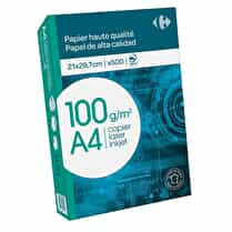 Carrefour, Ramette de papier 500 feuilles A4 100 grammes