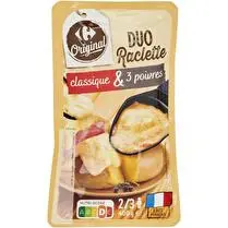 Carrefour, Duo raclette Classique & 3 poivres
