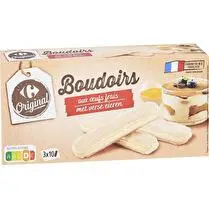 Carrefour, Boudoirs aux oeufs frais 175 g