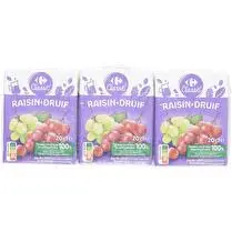 Carrefour, Jus de Raisin à base de concentrés