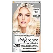 Préférence, Décolorant sans amoniaque