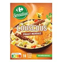 Carrefour, Couscous Poulet merguez