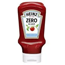 Heinz, Ketchup Zéro sel ajouté 70% moins de sucre