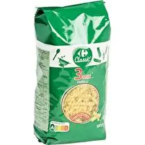 Carrefour, Pâtes  Fusilli 3 min