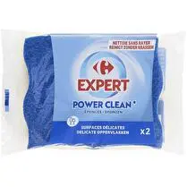 Carrefour, Eponge à récurer surfaces délicates