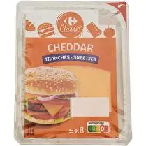 Carrefour, Cheddar en tranches