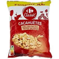 Carrefour, Cacahuètes Grillées salées Format XL