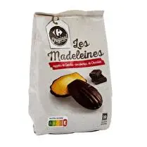 Carrefour, Madeleines nappées chocolat