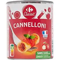 Carrefour, Plat cuisiné Cannelloni