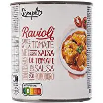 Simpl, Ravioli sauce à la tomate