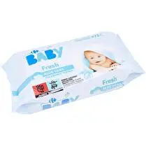 Carrefour, Lingettes bébé Fresh aloé véra