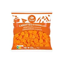 Carrefour, Carottes en rondelles