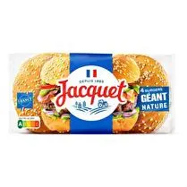 Jacquet, Burger géant sans additifs Nature  - x 4