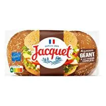 Jacquet, Burger géant sans additif  Complet  - x 4 soit 330 g