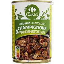 Carrefour, Mélange 4 champignons