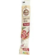 Carrefour, Saucisse sèche pur porc