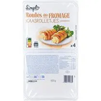 Simpl, Roules Au Fromage X4 520G