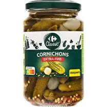 Carrefour, Cornichons extra fins croquants