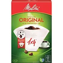 Melitta, Filtres à café 1x4 blanc x 80