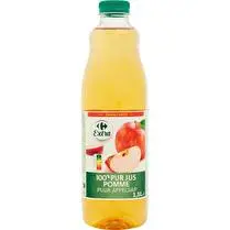 Carrefour, PUR JUS POMME 1,5L CRF