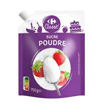 Carrefour, sucre poudre