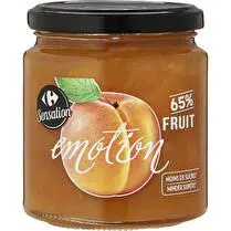 Carrefour, Confiture abricot émotion 65% de fruits