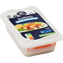 Carrefour, Bâtonnets de surimi MSC - x 18