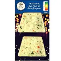 Carrefour, Terrine aux noix de Saint-Jacques 2 x 60 g