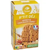 Carrefour, P'tit déj  Au miel  et pépites de chocolat