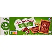 Carrefour, Biscuits chocolat au lait noisette