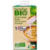 Carrefour, Soja cuisine bio fluide