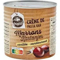 Carrefour, Crème de marron vanillée