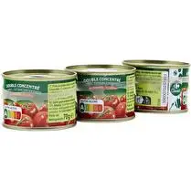Carrefour, Double concentré tomates
