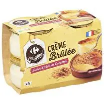 Carrefour, Dessert crème brûlée