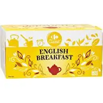 Carrefour, Thé Noir English Breakfast - 50 sachets