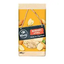 Carrefour, Amandes effilées