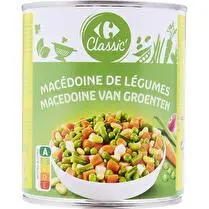 Carrefour, Macédoine de légumes