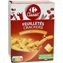 Carrefour, Biscuits apéritif à l'emmental