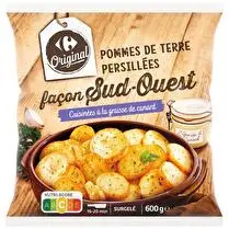 Carrefour, Pommes de terre persillées façon Sud-Ouest