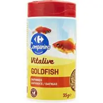 Carrefour, Aliment Daphnies Complet Pour Poisson Rouge