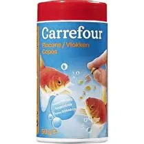 Carrefour, Aliment Flocons Complet Pour Poisson Rouge Vitalive Goldfish