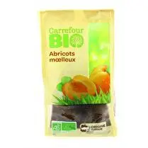 Carrefour, Abricots moelleux bio