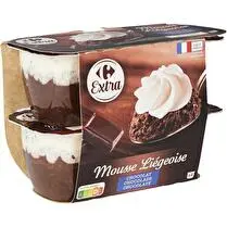 Carrefour, Mousse liègeoise Chocolat